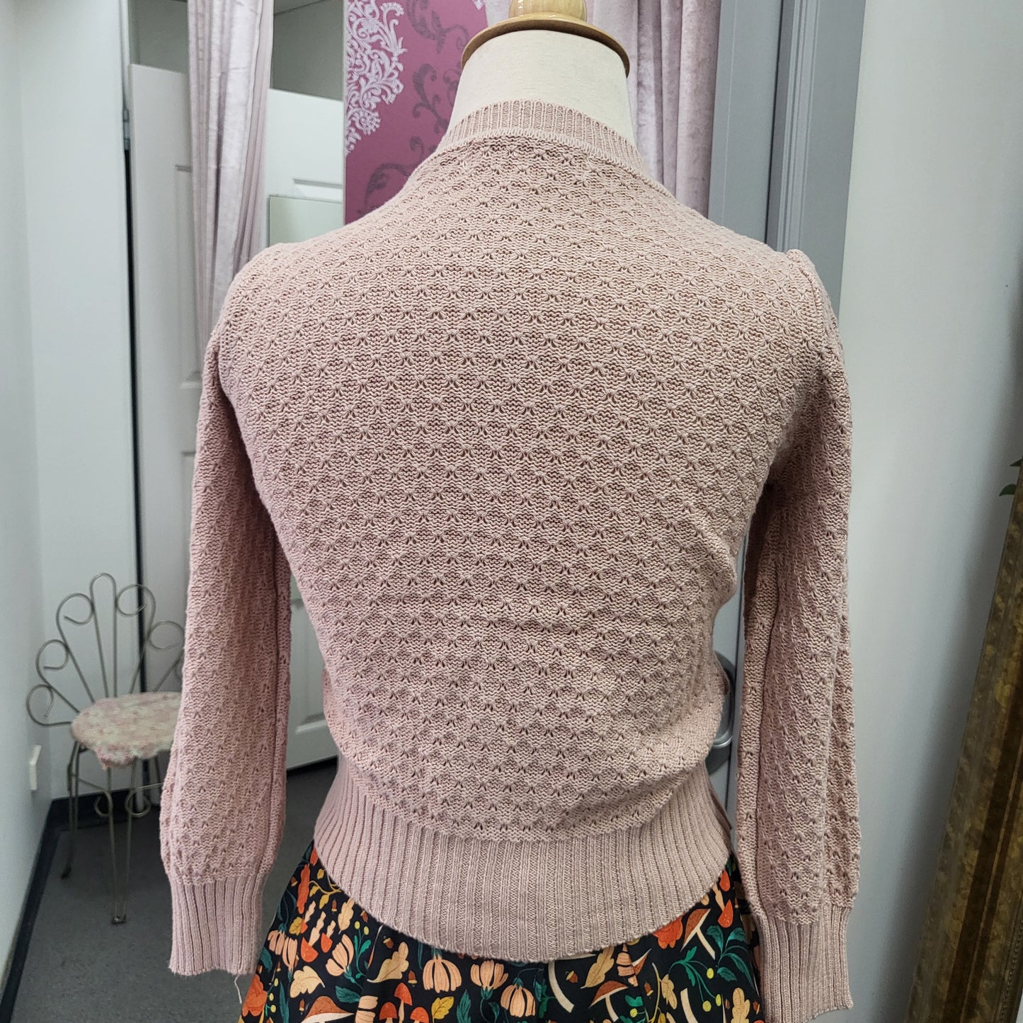 Caroline Cardigan Blush