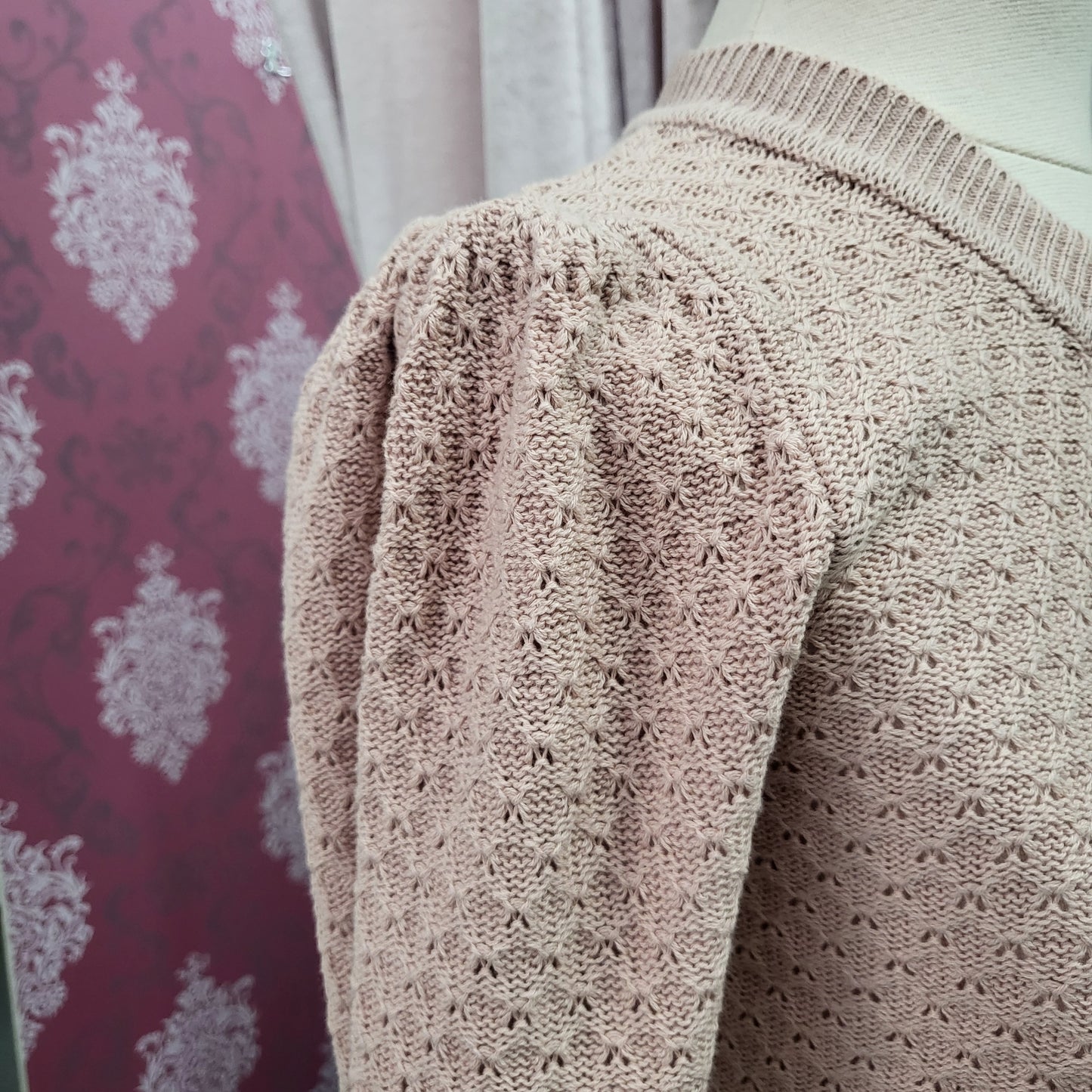 Caroline Cardigan Blush