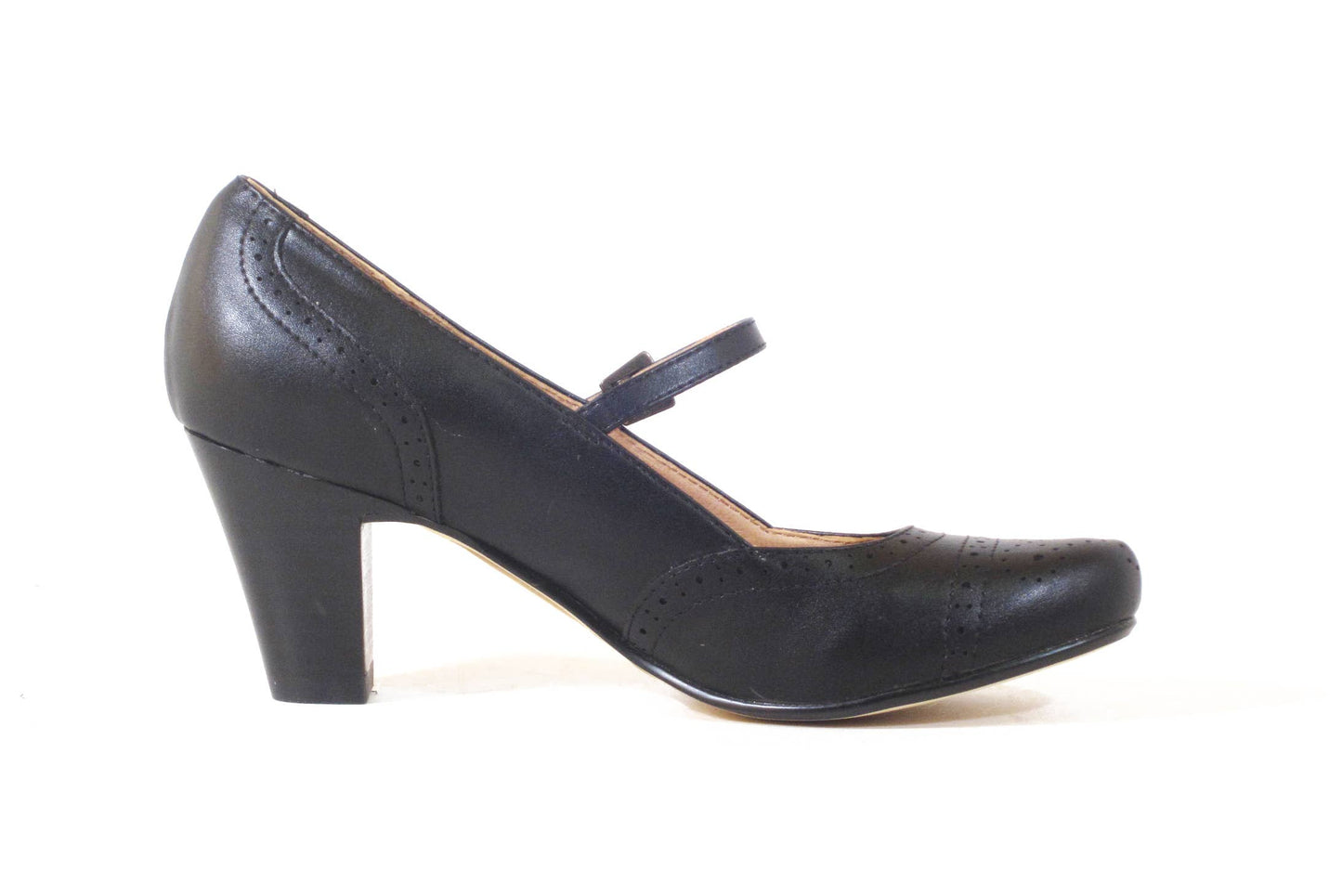 Melody Mary Jane Heel Black