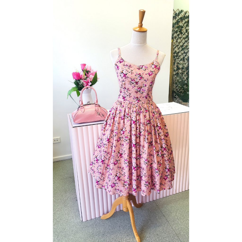 Mae Dress Country Roses