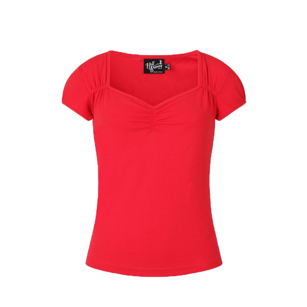 Mia Top Red