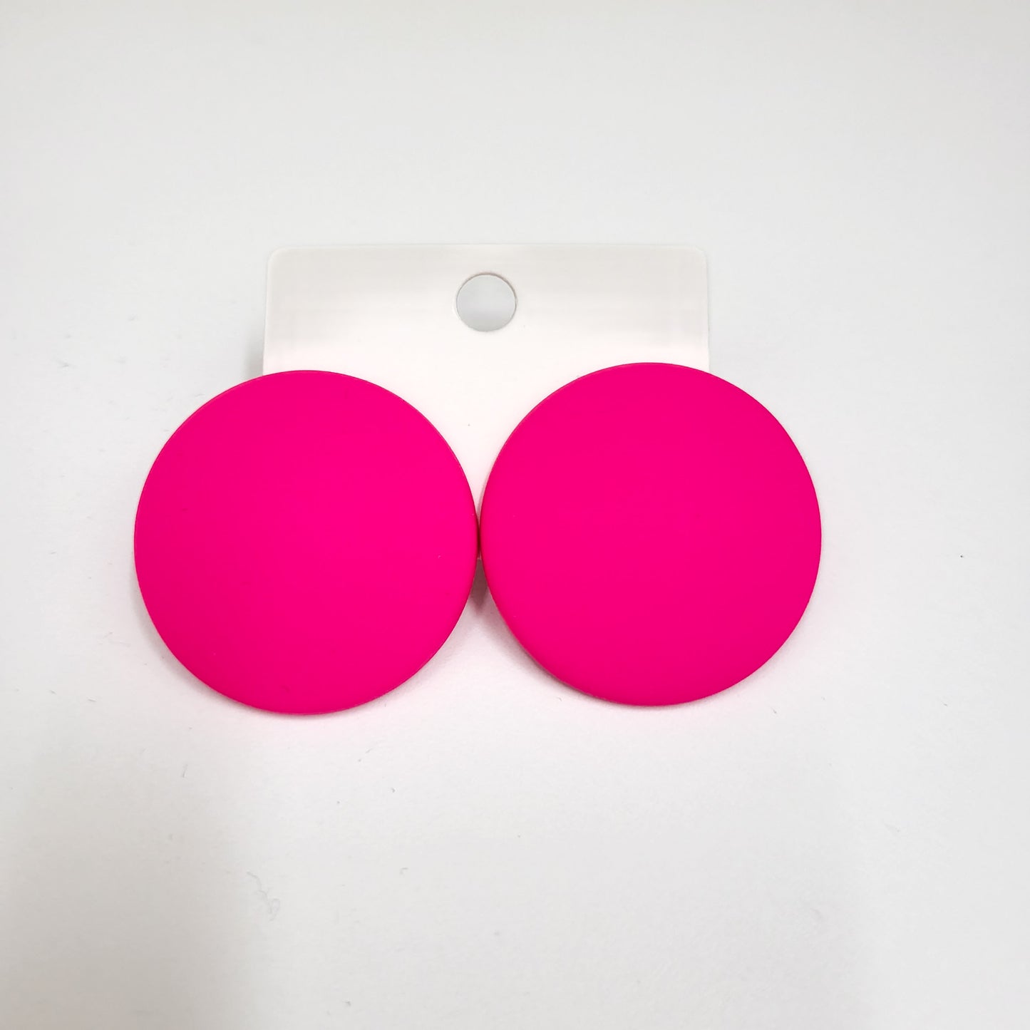 Big Button Earrings