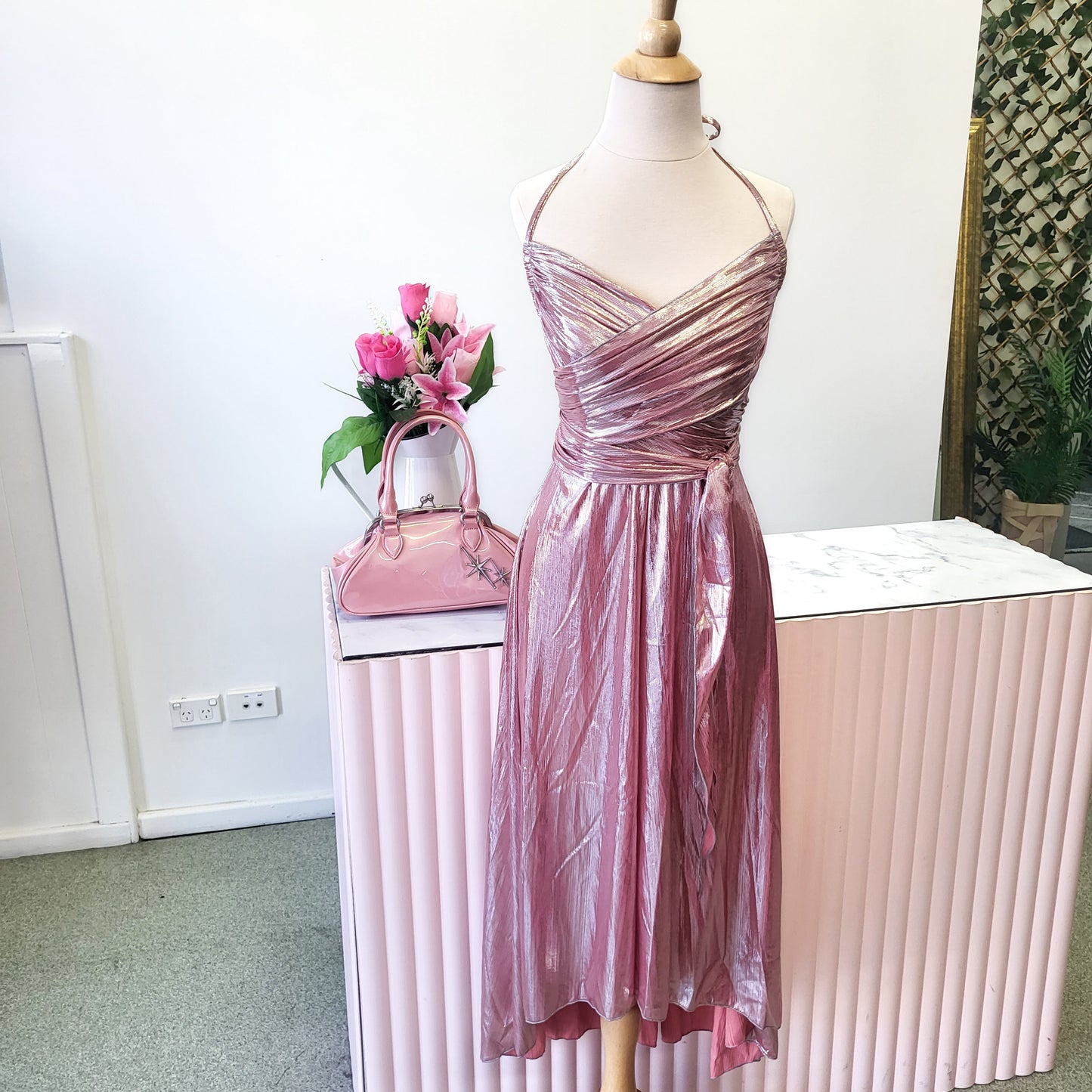 Ostara Dress Pink Champagne