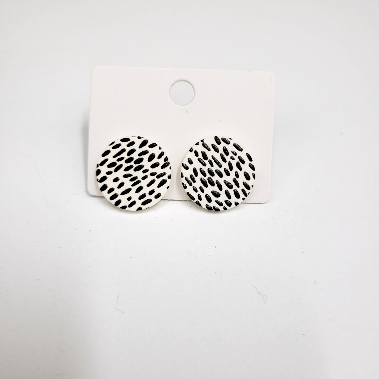 Polymer Clay Stud Earrings