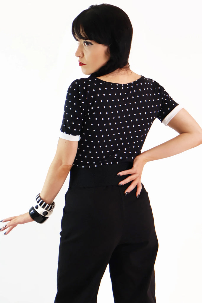 Mourning Collar Top