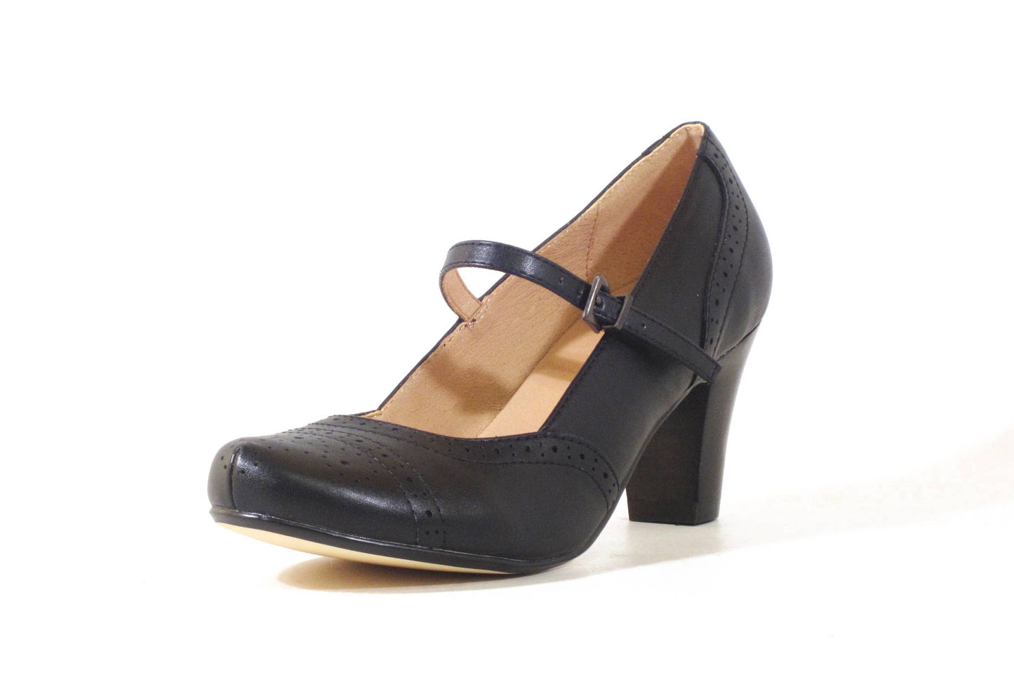 Melody Mary Jane Heel Black