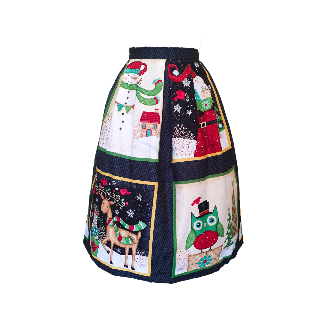 Rockabilly Christmas Skirt