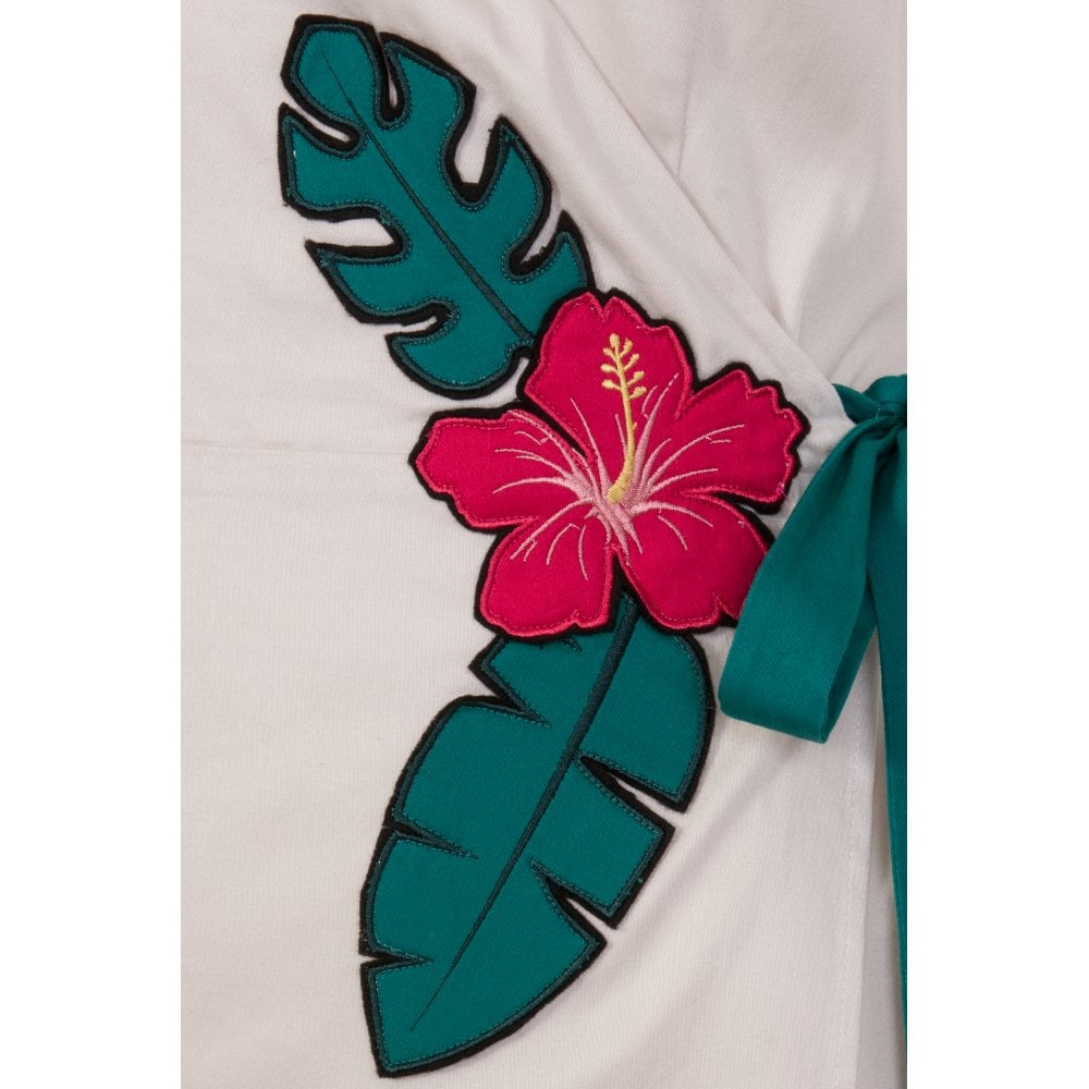 hibiscus applique