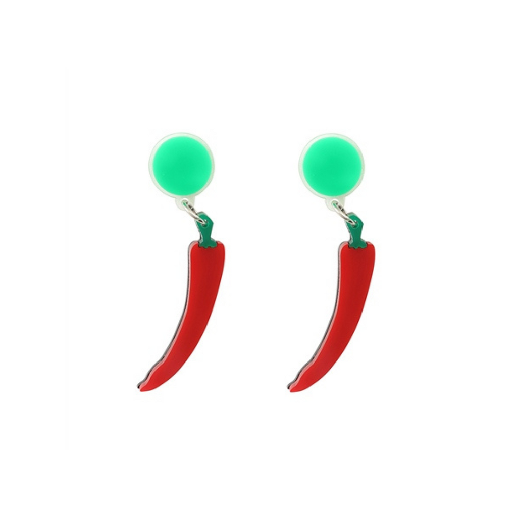 Red Chillis Earrings